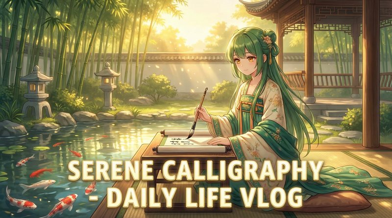 草莓视频动漫-国风书法